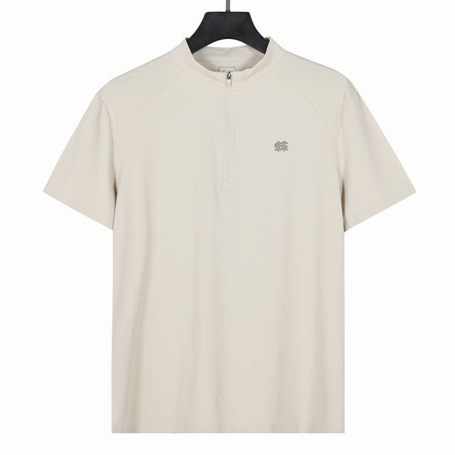 Kolon half zipper ice silk quick-drying sports short-sleeved albumin DDD