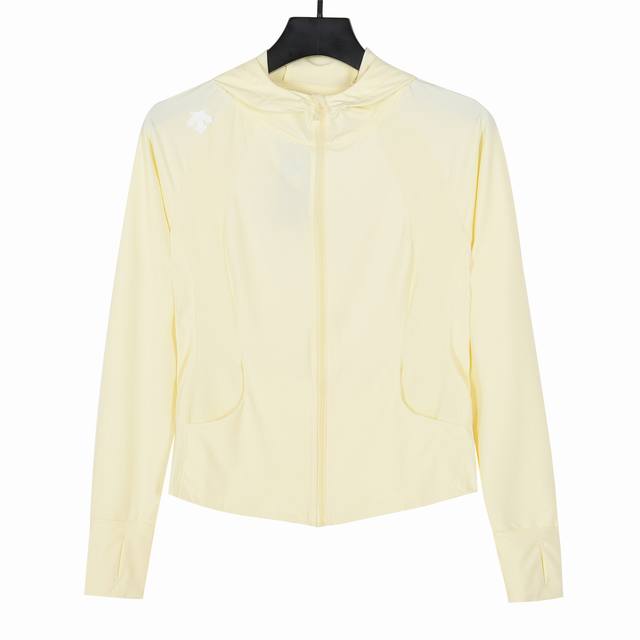 Descente Descente hooded stand collar women's sun protection clothing short long