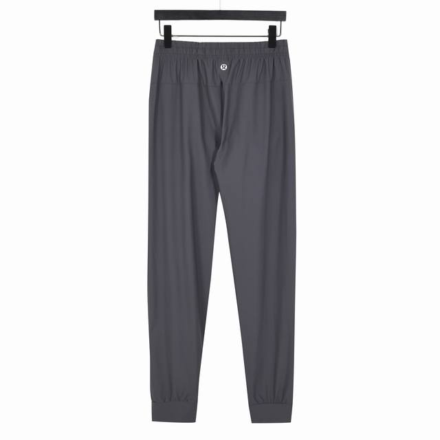 Lulu Lemon Lulu ice silk quick-drying trousers with loose-fitting and cuffed leg
