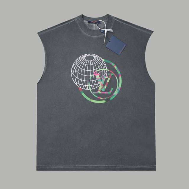Lv Louis 25Ss early spring new rainbow Lv hot diamond vest light luxury waistcoa