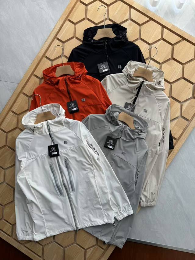 Kolon Sport Kolon 2025 new sun protection clothing skin clothing, couple style I