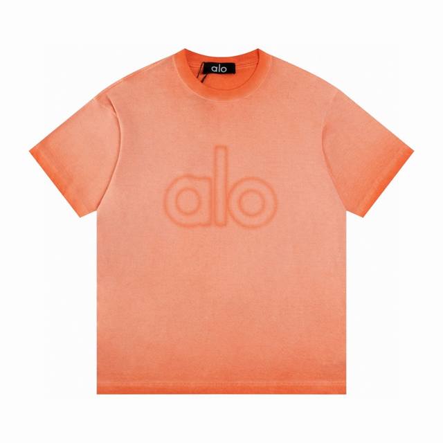 Top quality Alo 25-year new tie-dye gradient old washed salt high street style