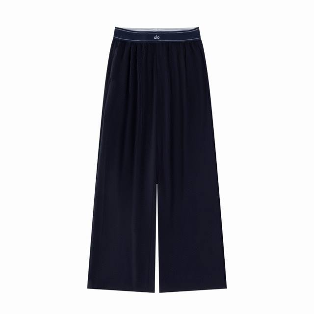 Top qualityAlo 25th new spring and summer loose yoga pants straight pantsNothing