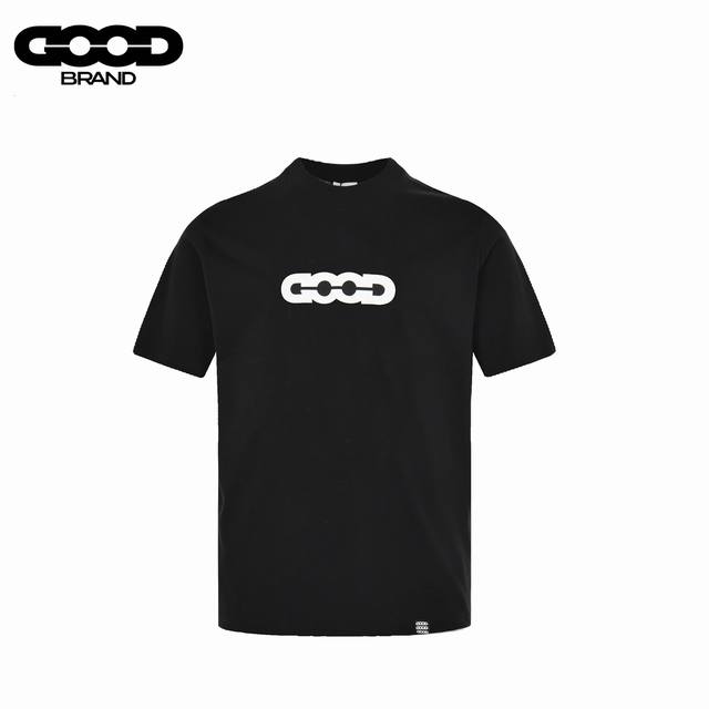 Goodbrand 25Ss classic short-sleeved T-shirt with crackle print Made of custom-d