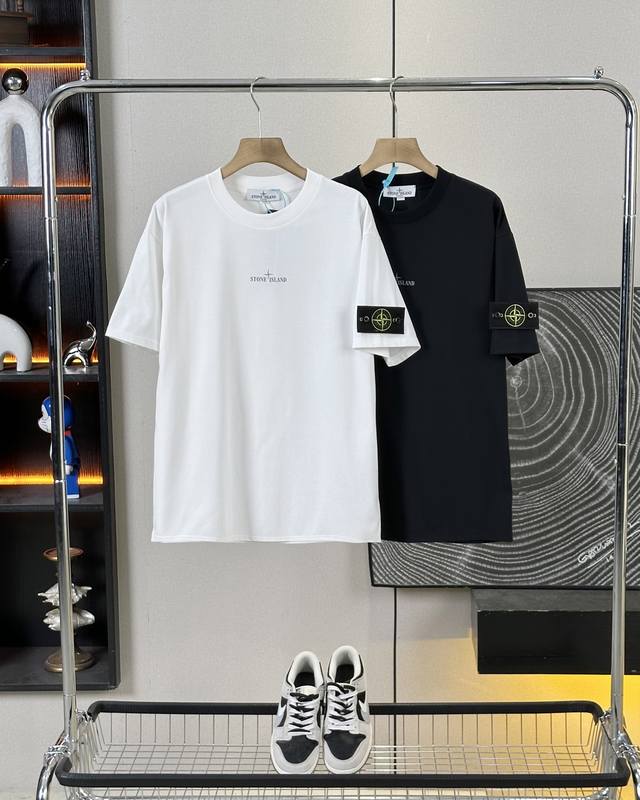 Shitoudao25Ss new summer short-sleeved couple style with graffiti logo on the ba