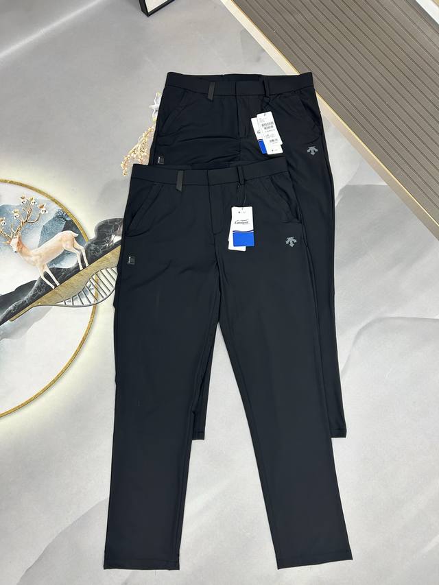 Descente Men's Trousers - Summer Swing Smart and Comfortable Original Genuine F