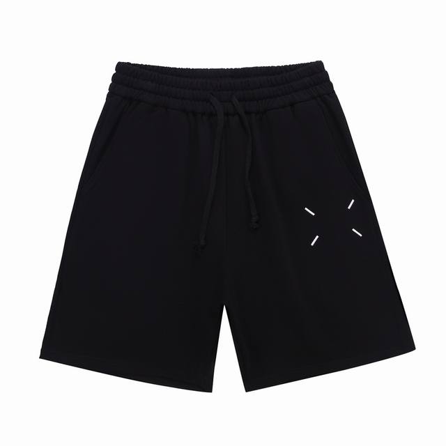 High version Maisonmargiela Margiela diagonal digital embroidered shorts, unise