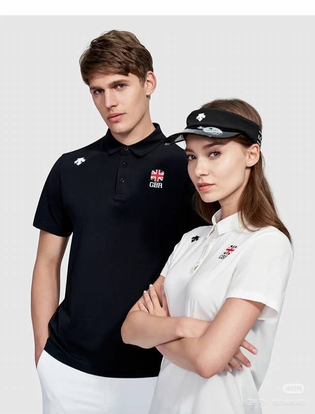 Descente Descente men's summer ice silk seamless quick-drying Polo shirt! The Po
