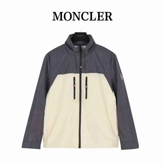 Moncler Moncler upper and lower spliced light jacket Rarely available in trade c