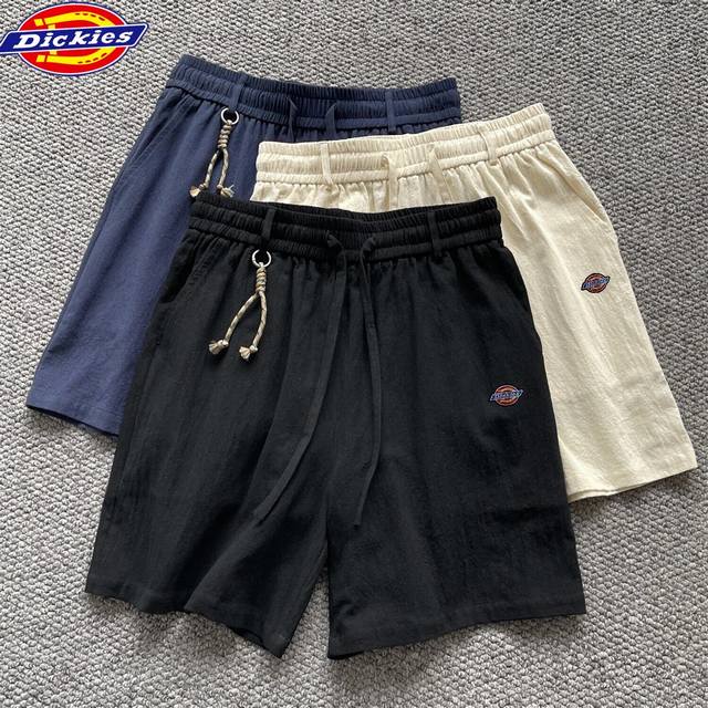Dickies summer new style, unisex elastic waist drawstring thin breathable versa