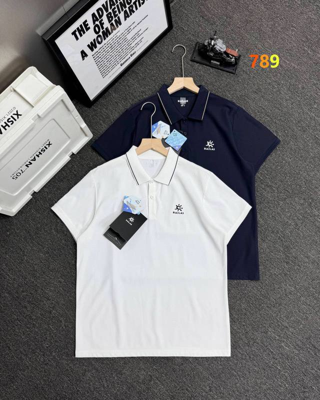 Kailas Kailas Men's Summer Casual Business T-shirt Polo Shirt! Breathable ice-fe