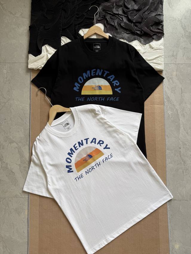 The North Face Letter Logo Printed Casual Breathable Short Sleeves - The fabric