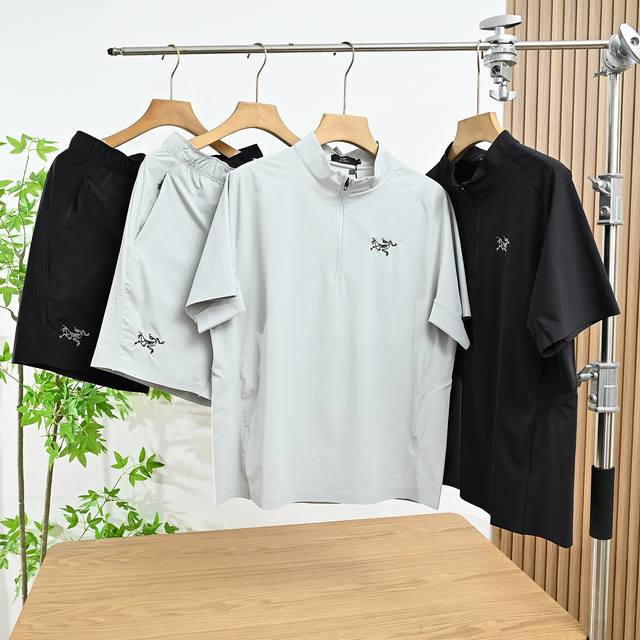 New arrival: Bei Style number: 0328# Arcteryx 2025 summer men's new half-zip em