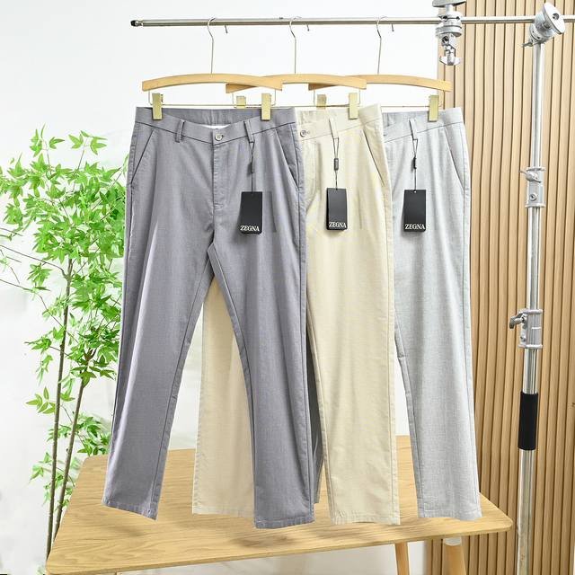 New arrival: Beige Style number: 526# Zegna 2025 summer new men's high-end line