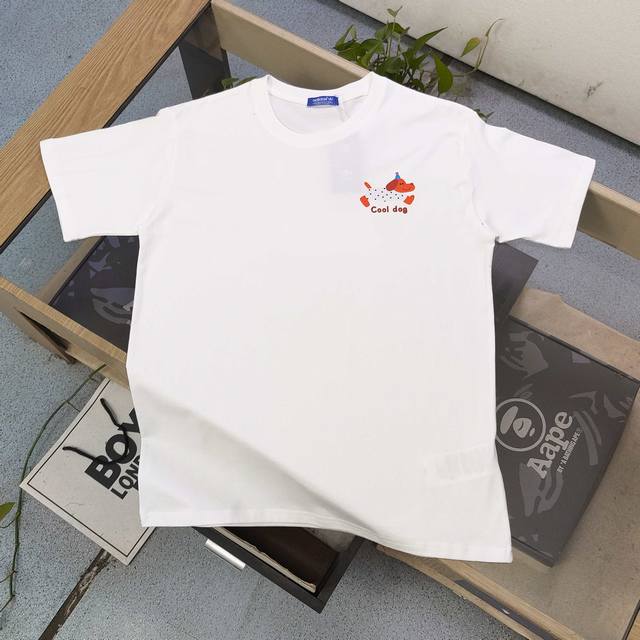New Model number: Tx364 2025 new Adidas Adidas cute dog Cool Dog letter pattern