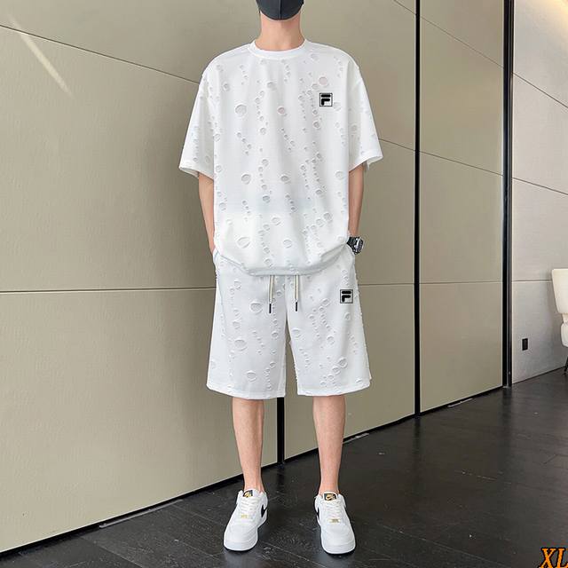 Fila exclusive real shot of the new summer high-quality light breathable round n