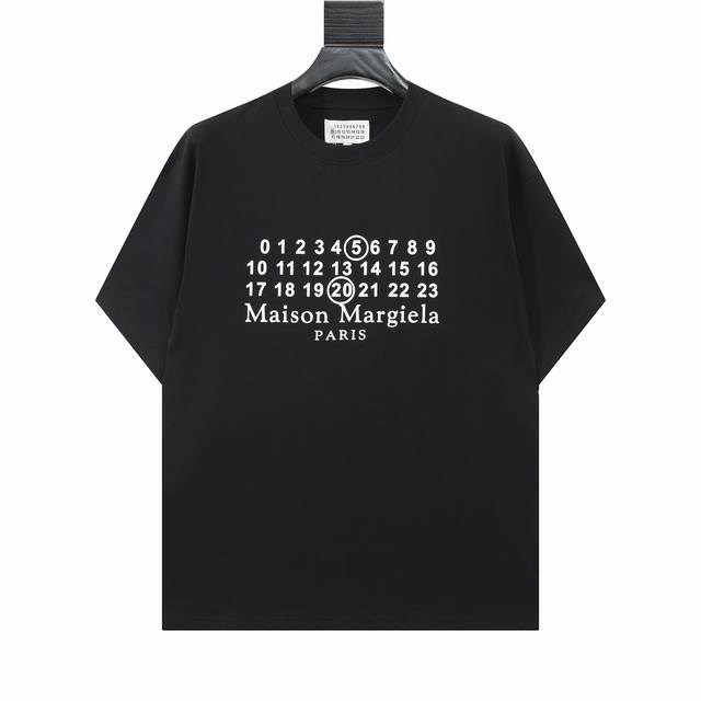 High version Maisonmargiela Margiela digital print short sleeves, unisex. Full