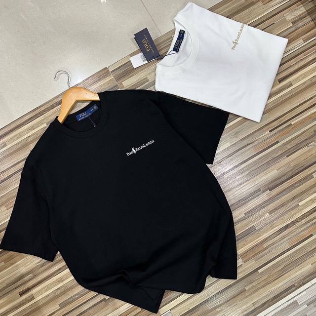 New Ralph Lauren Paul embroidered small logo short-sleeved men's T-shirt 2025 s