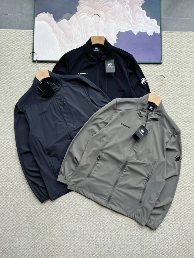 Mammut 25Ss new summer stand-up collar outdoor leisure sun protection clothing!