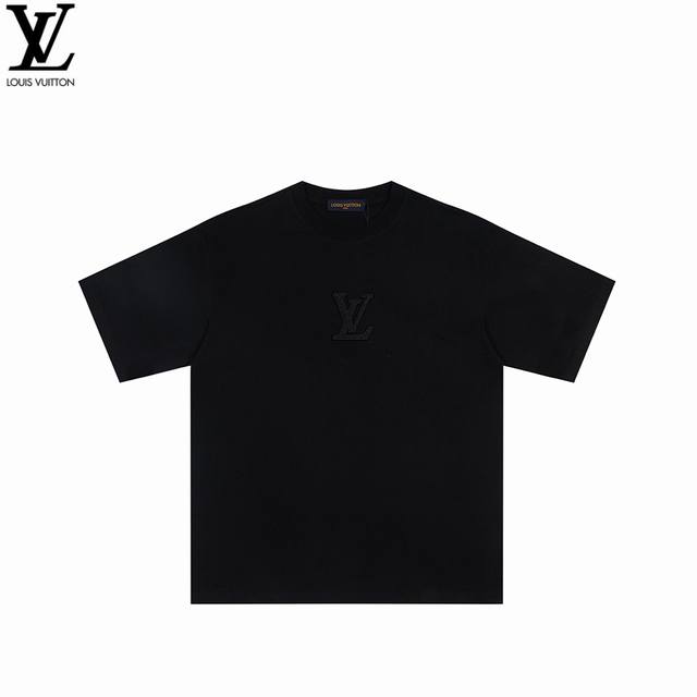 Louis Vuitton 25Ss 10,000-needle three-dimensional embroidery short sleeves Made