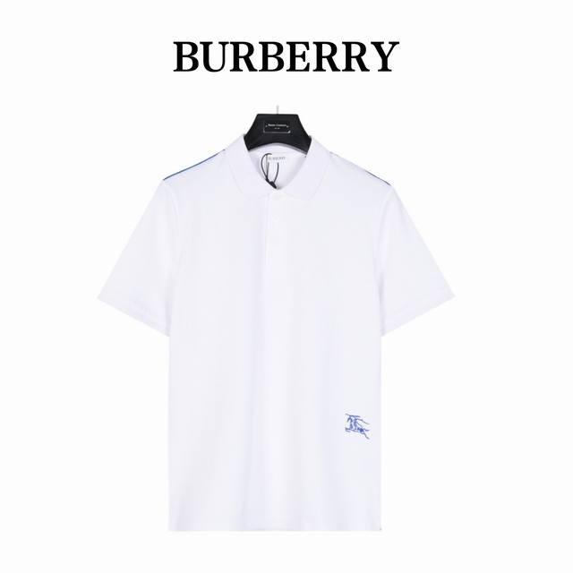 Burberry Burberry side line hem warhorse Polo short sleeves Made of % cotton dou