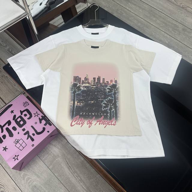 Top version. Official quality Balenciaga 25 new front Los Angeles night scene d