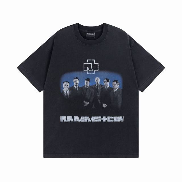 Details of the top version. Official quality Balenci*Ga Paris Rammstein co-brand