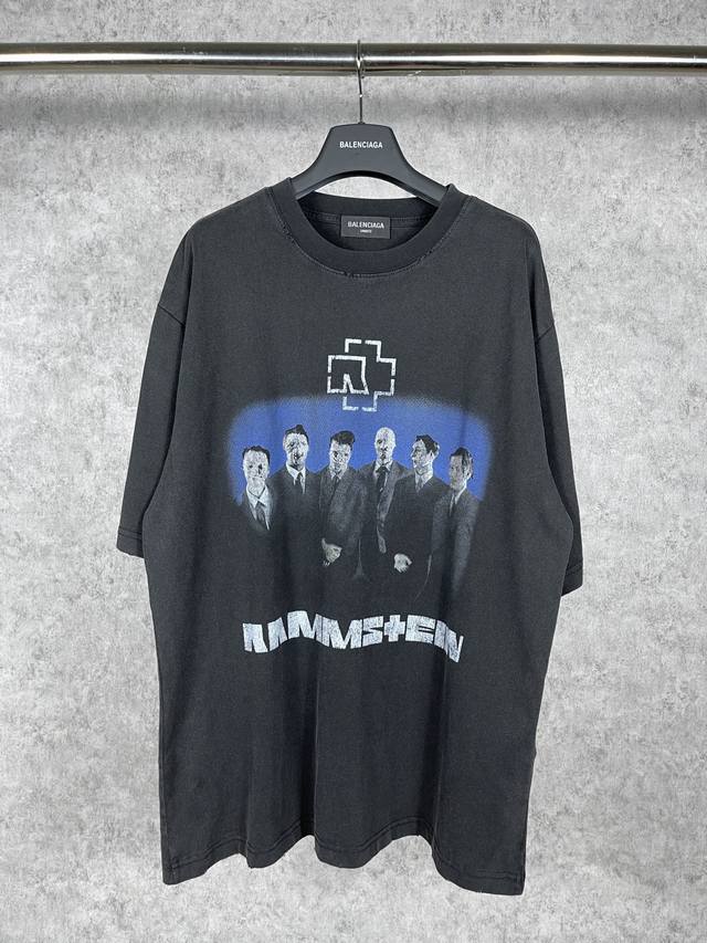 Real photos of the top version. Official quality Balenci*Ga Paris Rammstein co-b