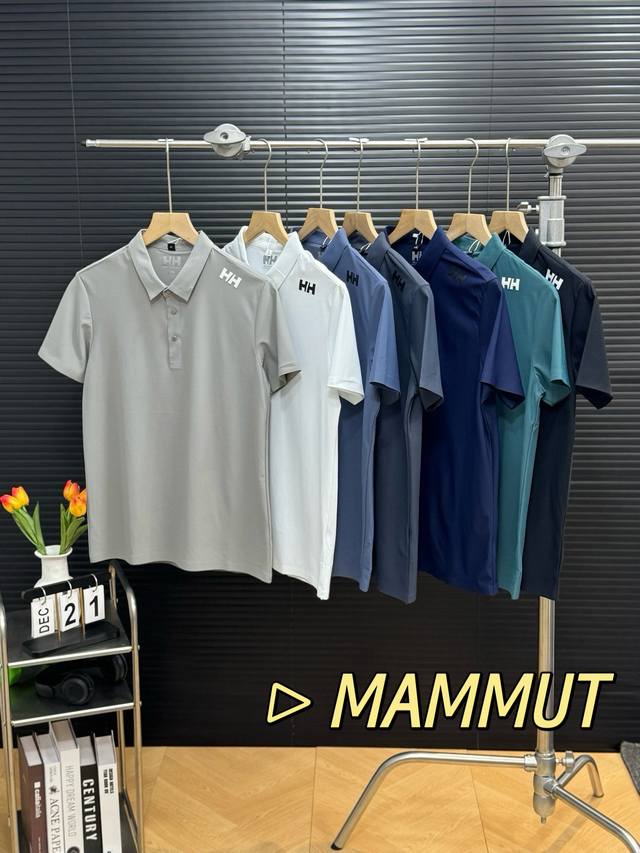 for Hellyhansen Hh men's outdoor sports ice silk casual glued quick-drying Polo
