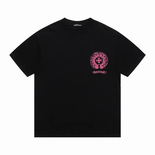 New High version Chrome Hearts Chrome Hearts Blurred Ghost Horseshoe Embroidery