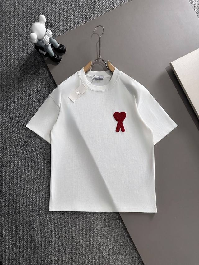 Ami* 2025 Spring and Summer New Model Original High Version Lv Fabric is made of