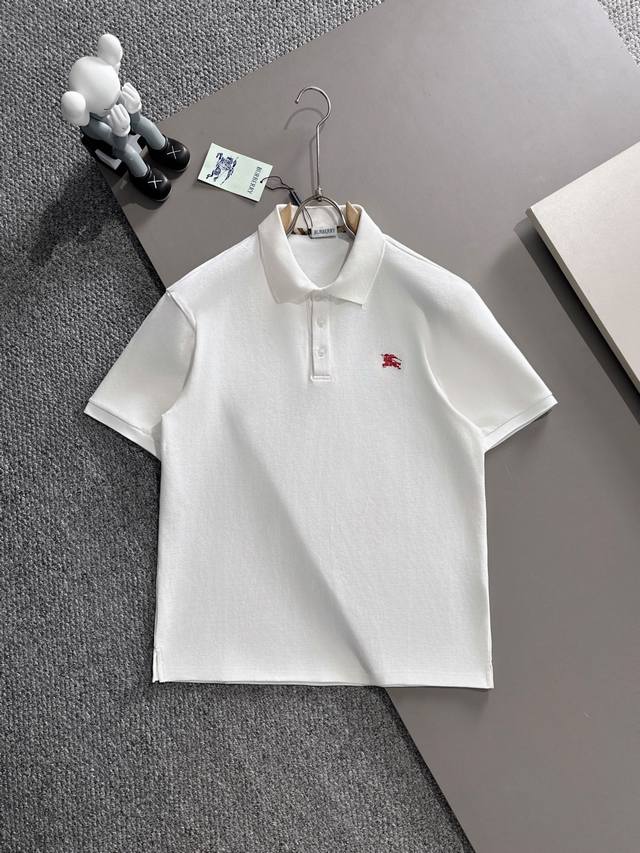 Burberry* 2025 Spring/Summer New Model Original High Version Burberry Polo Shirt