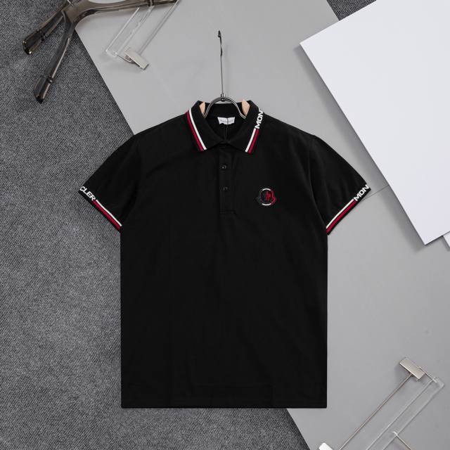 Moncler 25 Spring and Summer Latest Polo Shirt~ Highly recommended business casu