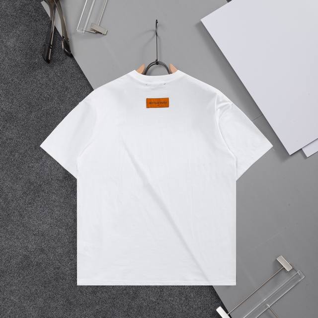 Louis Vuitton 1V slightly wide version 25Ss This Lv short-sleeved shirt has good