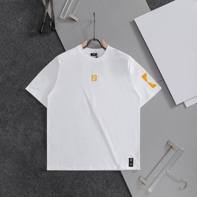 Fendi Fendi's simple letter logo embroidery logo is exquisitely upgraded, inspir