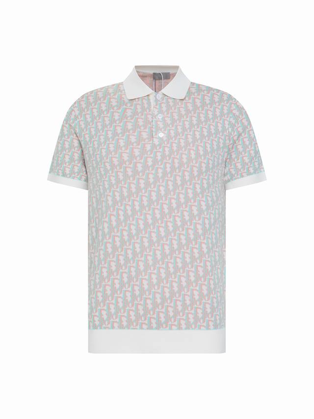 Zp version -Dior Dior official website classic letter jacquard Tencel knitted sh