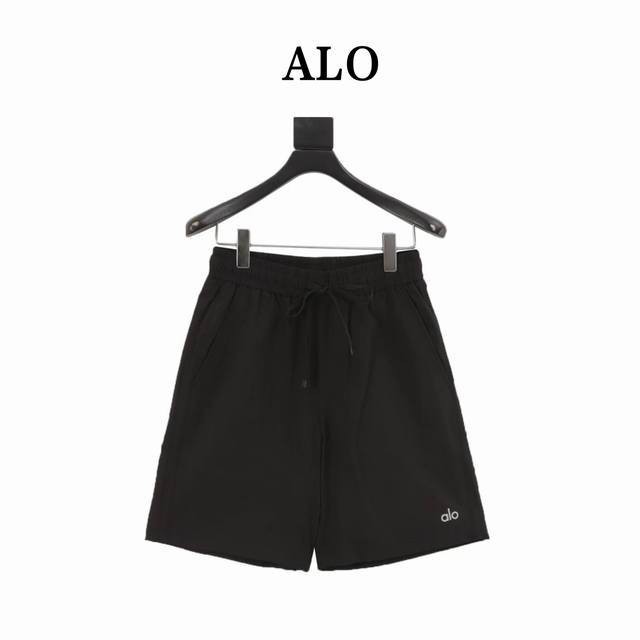 Alo sweat-wicking series logo sports shorts Sports enthusiasts, please pay atten