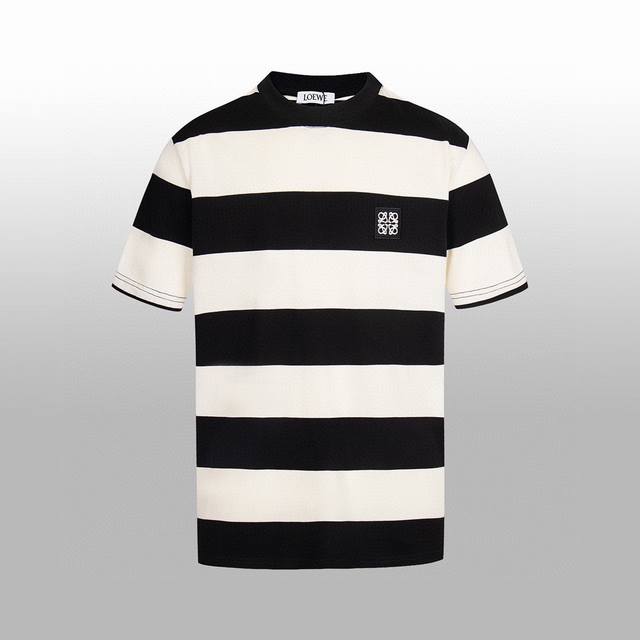 High version Loew* new short-sleeved T-shirt Ce advanced minimalist series, fas