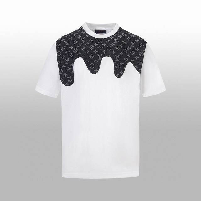 High version 1V New spring and summer short-sleeved T-shirt Heavy craft single