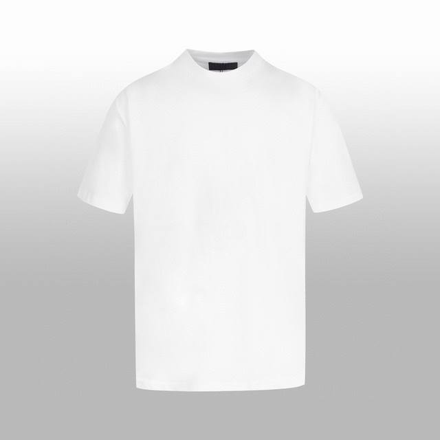 High version Prad* New spring and summer short-sleeved T-shirt Simple couple st