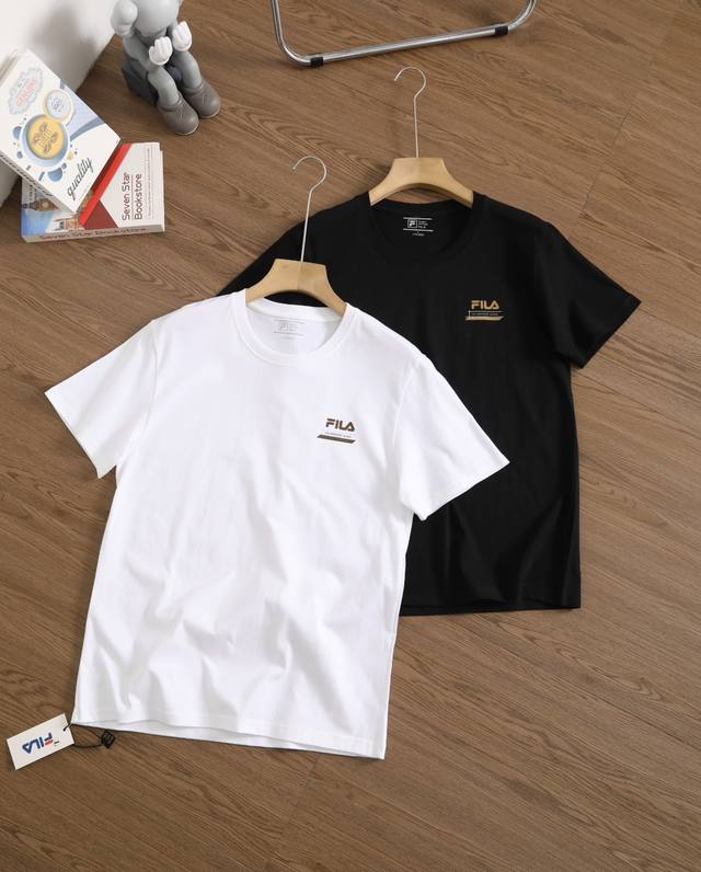 Carefully selected goods! Fila new men's round neck short sleeve T-shirt! Size: