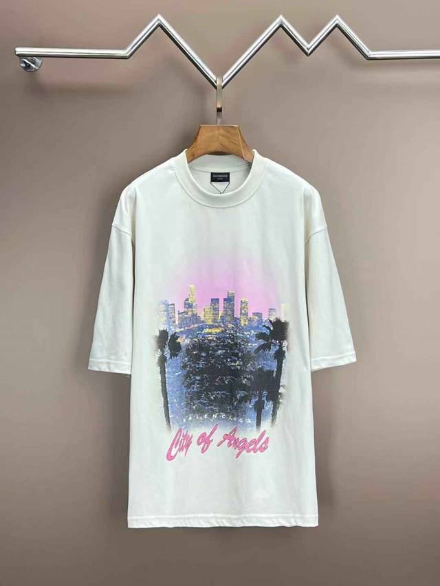 High-end quality Balenciaga Original high-weight yarn cotton fabric Heavy craft