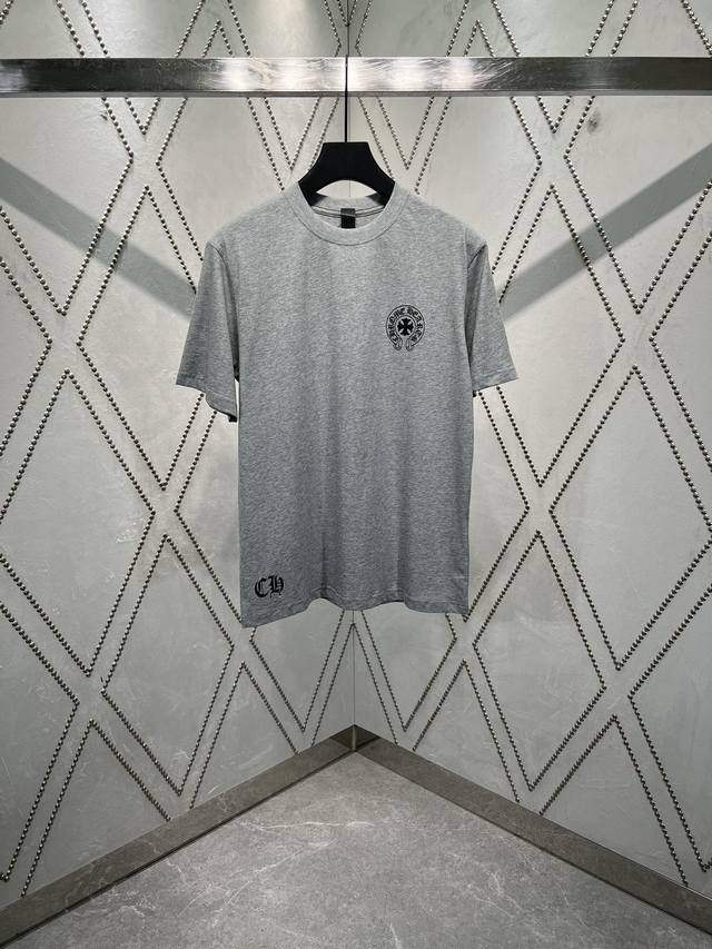 Chloe Heart 25Ss new Sanskrit short-sleeved T-shirt, unisex, high version! Size