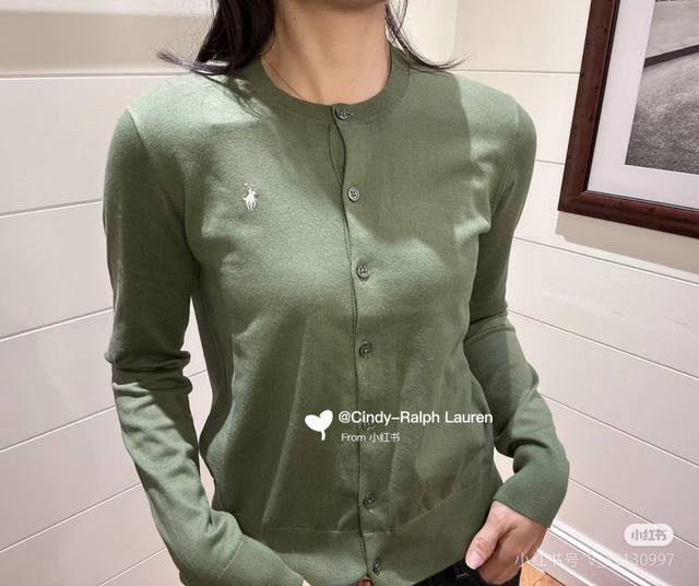 Top quality Style number: Ds010# Ralph Lauren solid color round neck basic pony