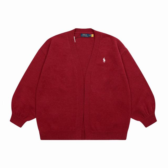 Top quality Style number: Ds016# Ralph Lauren V-neck solid color pony embroidere