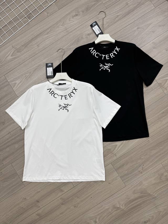 ؼDetails of the new Arc'teryx T-shirts Arc'teryx's latest letter printed logo de