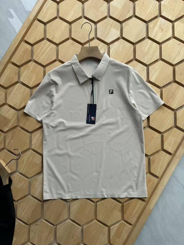 New arrival Fila half-zipper glued outdoor leisure short-sleeved sunscreen quick