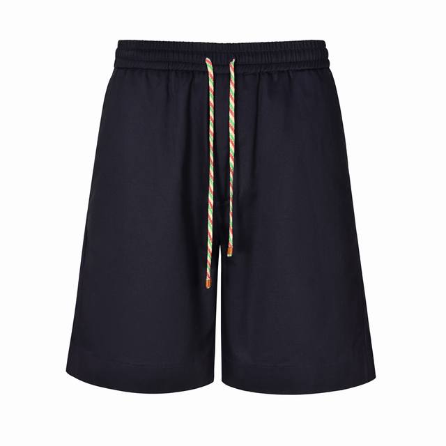 Exclusive supply Guc back waist logo colored rope shorts uses cotton fiber to f