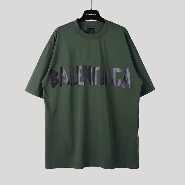 Aenia The highest replica version Brand: Aeniaa Balenciaga Name; Tape T-shirt Fa