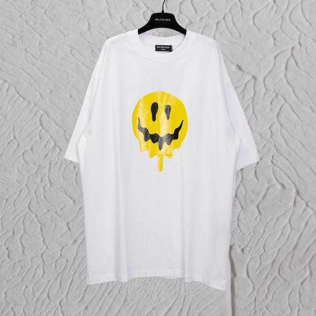 Aenia Paris Home Smiling Finger Short Sleeve T-shirt Fabric: Double yarn 32s 240